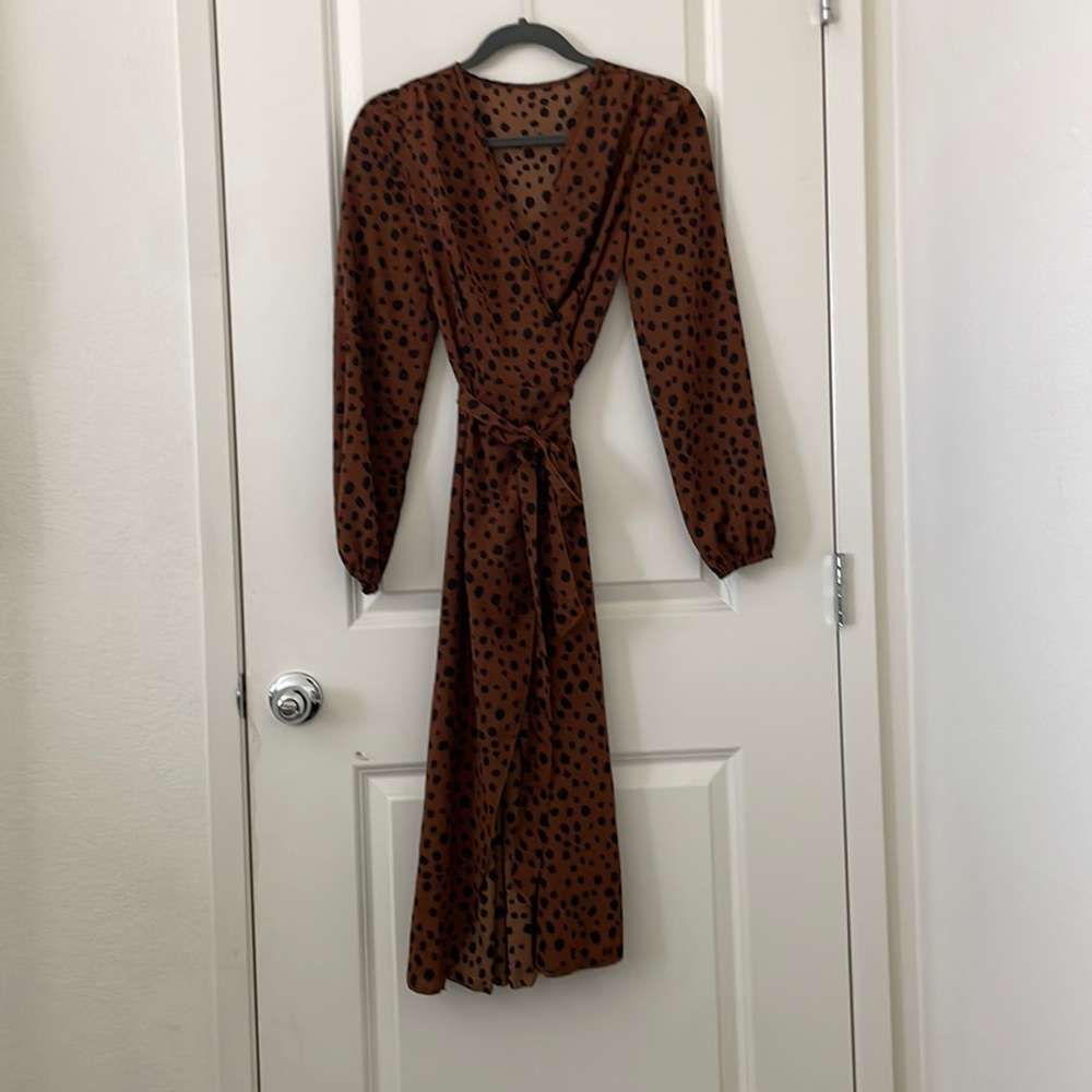 Wrap around dress